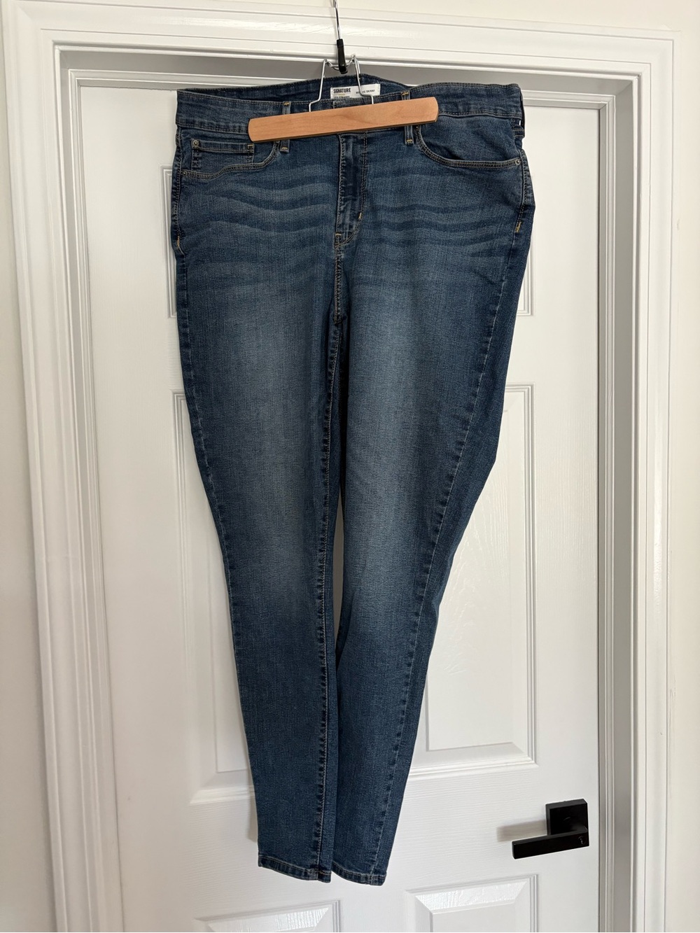 Classic Dark Blue Women’s Slim Jeans
